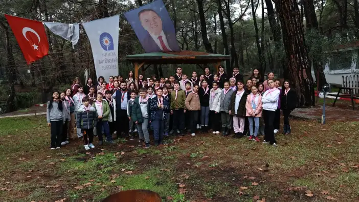 Geleceğin İzcileri Antalya’da Kampa Girdi