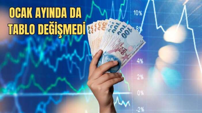 Ocak Ayında Ekonomik Güven Barajın Altında Kaldı