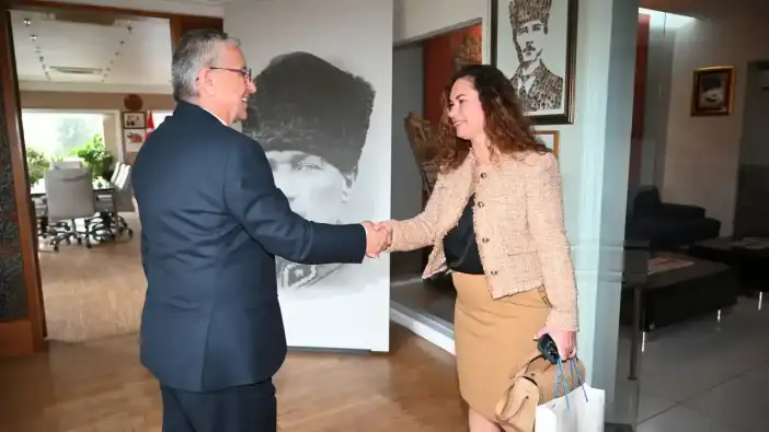 Ukrayna Konsolosu Kuchma’dan Kemer'e Ziyaret