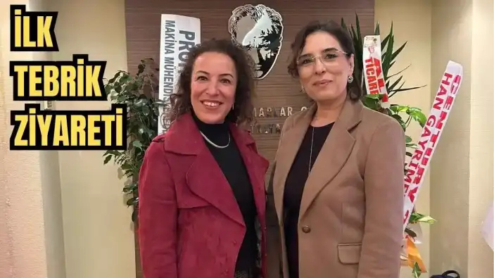 Mimarlar Odası Antalya Şubesi Yeni Yönetimine Songül Başkaya’dan Ziyaret