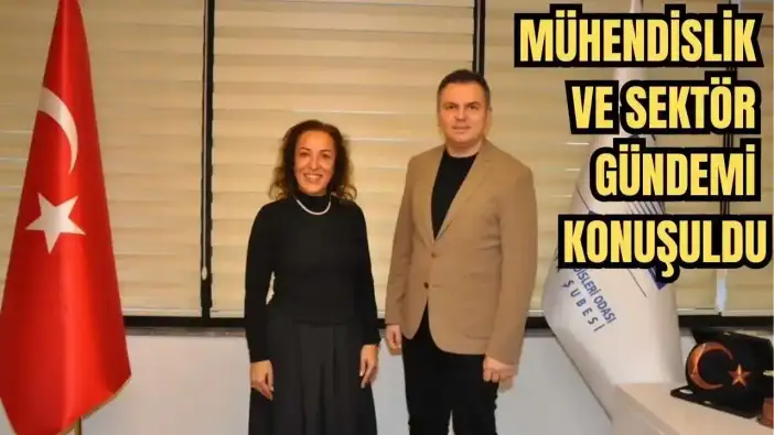 EMO Antalya Şubesi’ne Seçim Sonrası Songül Başkaya'dan Tebrik Ziyareti