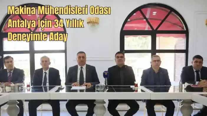 MMO Antalya Şube Başkan Adayı Devrim Kılıç’ın Yol Haritası Hazır