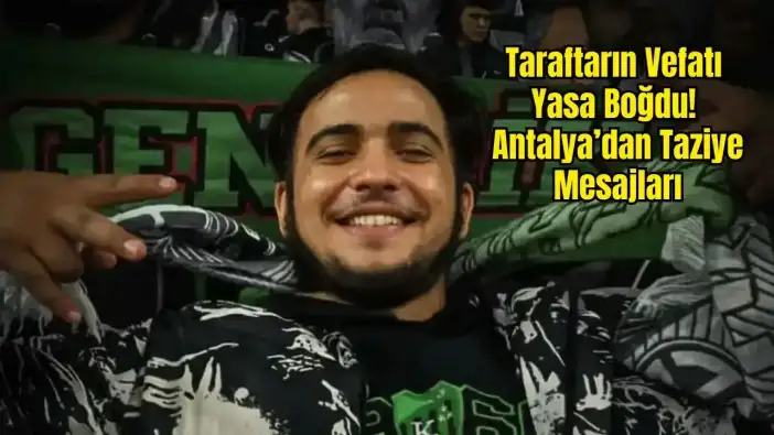 Tribünlerde Acı Olay: Antalya Takımları Kocaelispor’un Yanında
