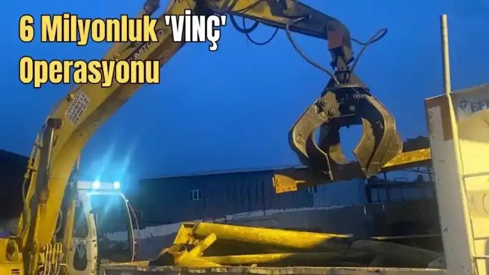 Antalya’da Dev Soygun: ASAT’ın 10 Tonluk Vincini Bile Çalmışlar!