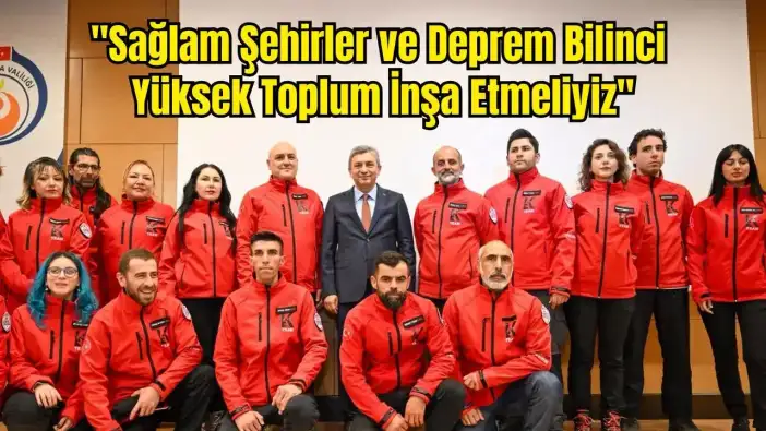 Antalya’da 6 Şubat Deprem Şehitleri Anıldı: Vali Şahin’den Deprem Bilinci Vurgusu