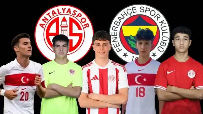 Antalyaspor'un 5 Genç Futbolcusu Fenerbahçe'ye Transfer Oldu!
