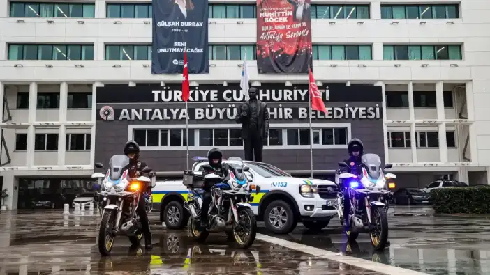 Antalya Sokaklarında Motorize Zabıta Dönemi