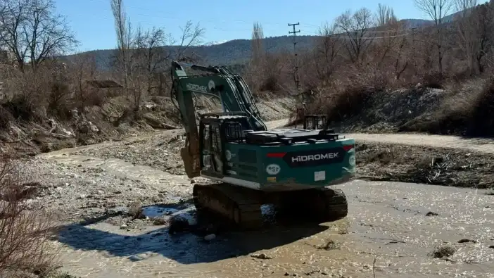 Korkuteli’nde Dere Islah Çalışmaları Başladı