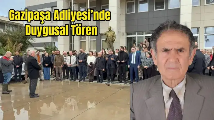 Gazipaşa'nın Acı Kaybı: Gazeteci Avukat Yusuf Şanlı Son Yolculuğuna Uğurlandı