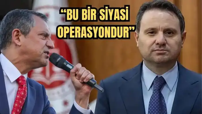 Akın Gürlek'in Adalet Bakanlığı'na Atanması Sonrası Özel'den Sert Tepki!