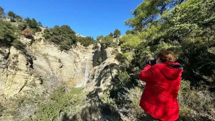 Adana'da Yağışlarla Canlandı: Şarlayan Şelalesi İlgi Odağı Oldu