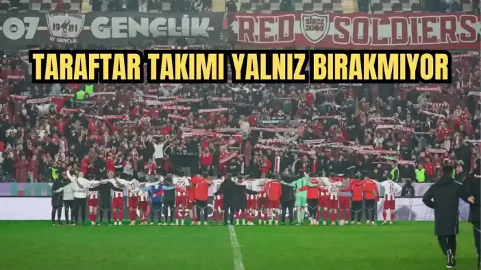 Antalyaspor'a Samsunspor Maçı Öncesi Taraftarlardan Destek!
