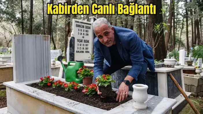 Antalya’da Mezar Bakımında Sıra Dışı Uygulama: Canlı Gösterim!