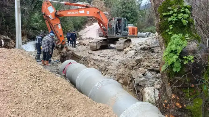 Alanya’da Tıkanan Menfezler Tek Tek Açıldı