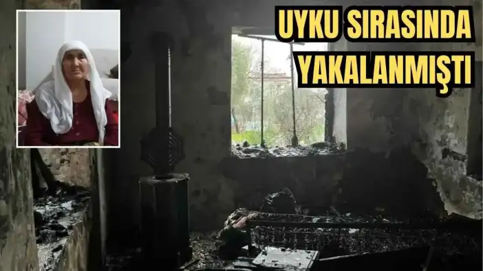 Manavgat'ta Uyku Sırasında Yakalandığı Yangında Ağır Yaralanan Kadın Hayatını Kaybetti