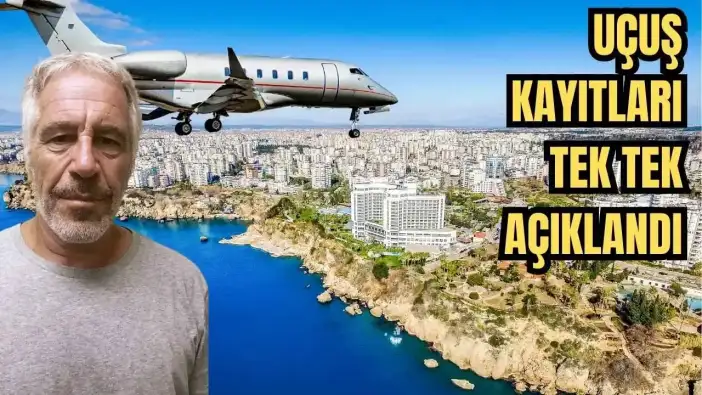 Dünya Gündemini Sarsan Epstein Belgelerinde Antalya Uçuşları Ortaya Çıktı!