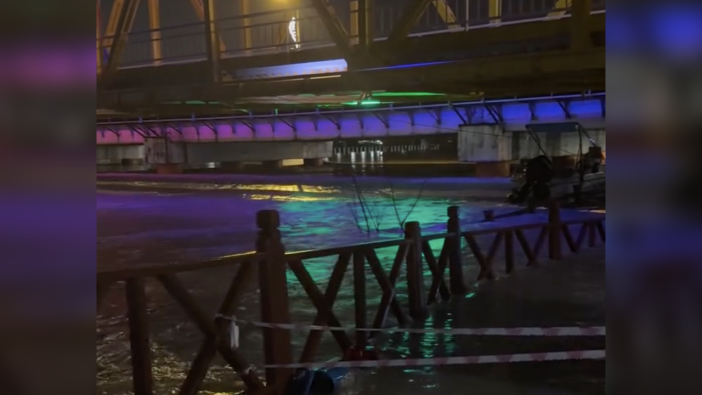 CHP Antalya Milletvekili Aliye Çoşar ırmak kenarında nöbette