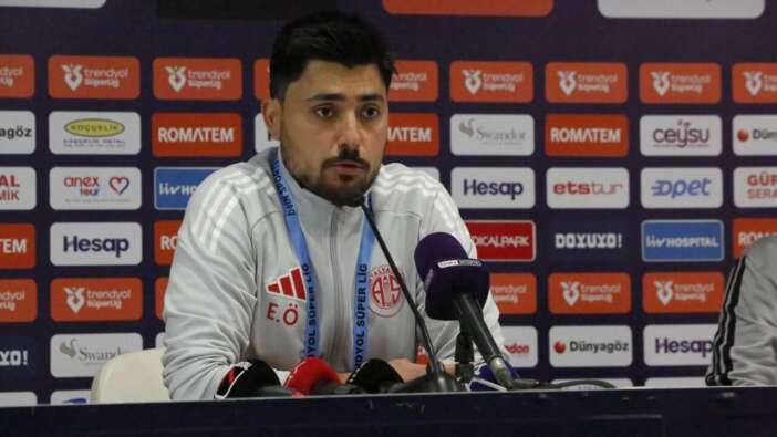 Antalyaspor Teknik Sorumlusu Örenç: "Ligdeki iyi gidişi sürdüreceğiz"
