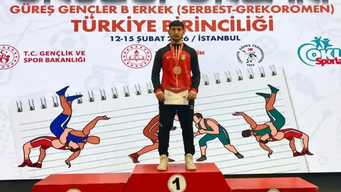 Manavgat Adına Bir Gurur Daha, Türkiye Kürsüsüne Çıktı