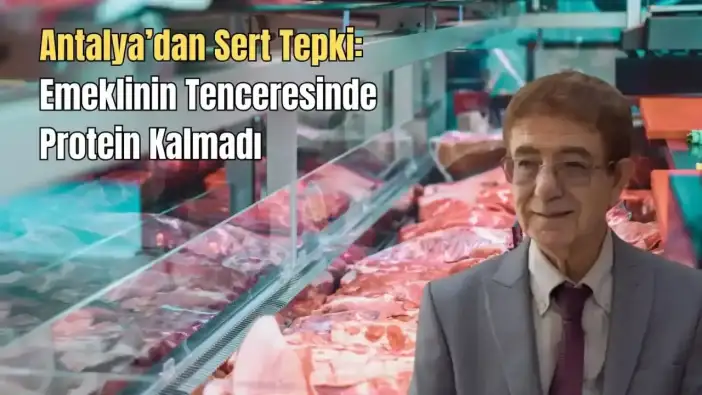 BES Antalya Şube Başkanı Kancı: “Türk Emeklisi Eti Alamıyor, İzlemek Zorunda Kalıyor"