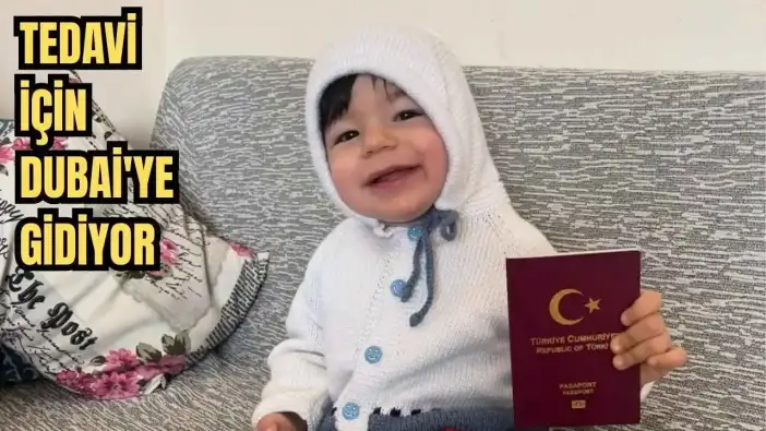 Atlas Ege İçin Kritik Yolculuk Başlıyor! Tedavi için Dubai'ye Gidiyor