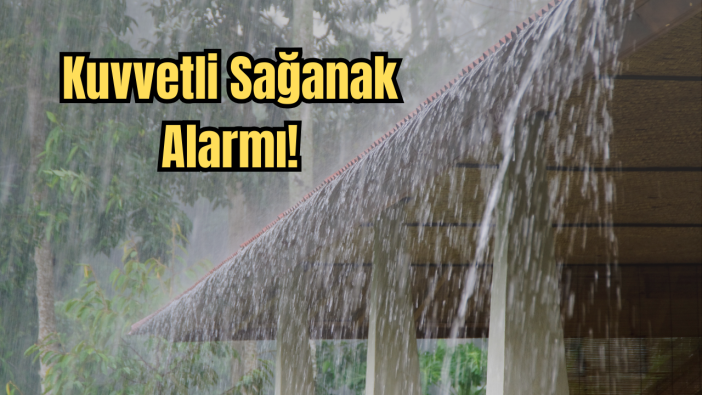 Antalya’da Şiddetli Yağış Uyarısı