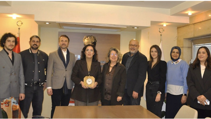 Mimarların zirvesinde 'yeni dönem' imzası! Akdeniz SMD’den yeni Başkan Yalçınkaya’ya tebrik ziyareti