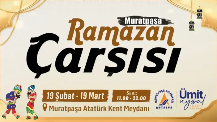 Muratpaşa Belediyesi Ramazan Çarşısı Duyuru İlanı