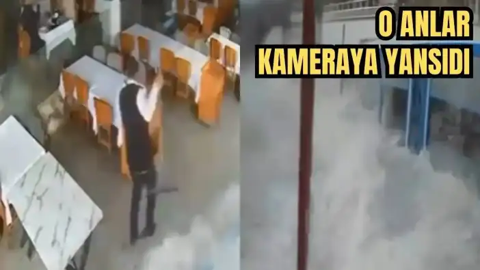 Alanya’da Deniz Taştı: Sahil Lokantasında Korku Anları