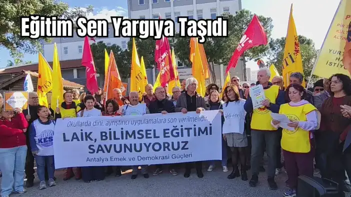 Antalya’da Bakan Tekin'e Genelge Tepkisi: 'Siz Bir Tekke ya da Medrese Yönetmiyorsunuz'