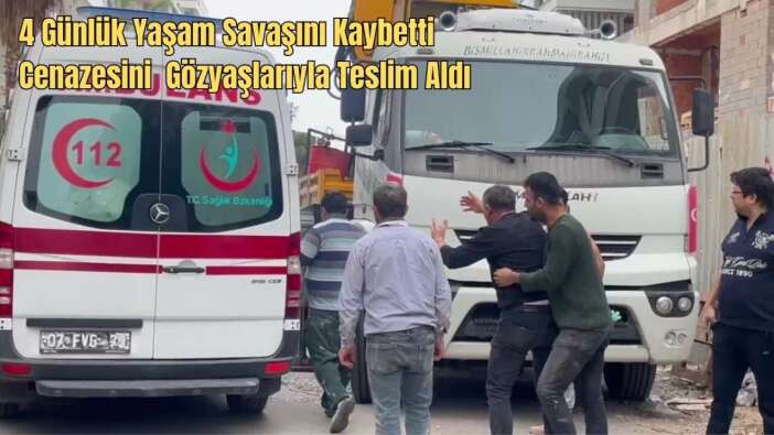 Babanın "Oğlum Ölmeyecek" Feryadı Yarım Kaldı, Genç İşçi Hayata Gözlerini Yumdu