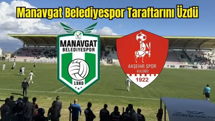 Manavgat Belediyespor Evinde Yıkıldı: 1-2
