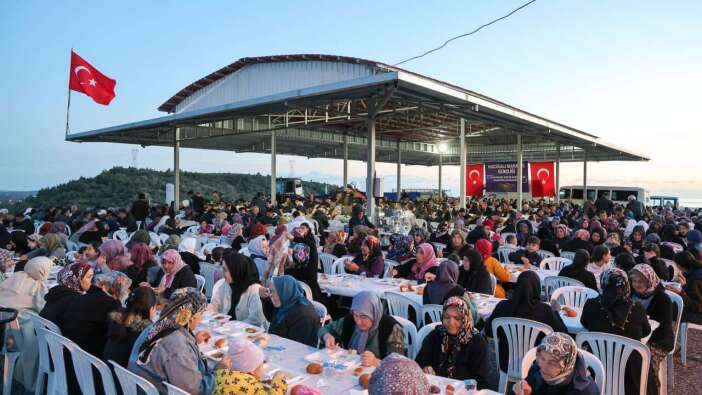 Manavgat'ta İftar Mesaisi