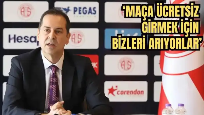 Antalyaspor Başkanı Rıza Perçin: '23 Milyon TL'ye İhtiyacımız Var'