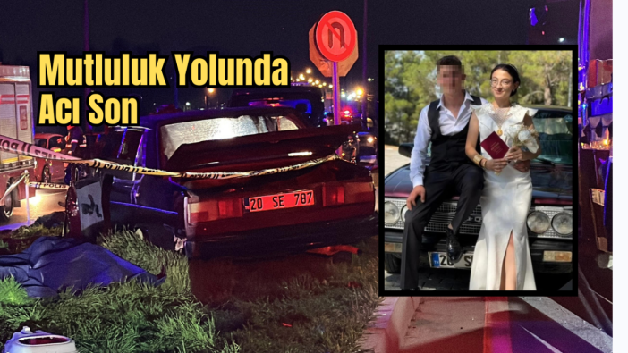 Burdur’da Feci Kaza: Genç Çifti Düğün Arabaları Ayırdı