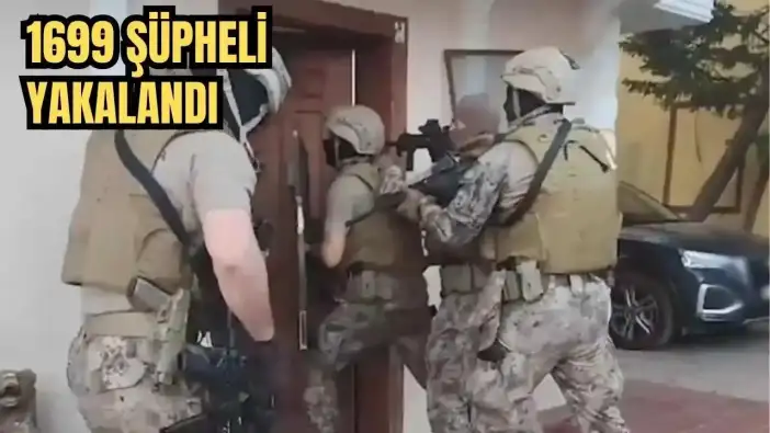 Antalya Dahil 75 İlde Dev Operasyon! Kilolarca Uyuşturucu ve Hap Ele Geçirildi