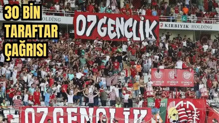 07 Gençik'ten Sert Açıklama: 'Antalyaspor Bu Şehrin Ortak Değeridir'