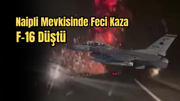 Balıkesir’de F-16 Düştü, Bir Pilot Şehit Oldu