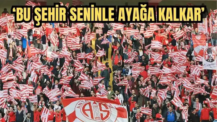 Antalyaspor 'Bu Şehir Seninle Ayağa Kalkar' Destek Kampanyasını Başlattı