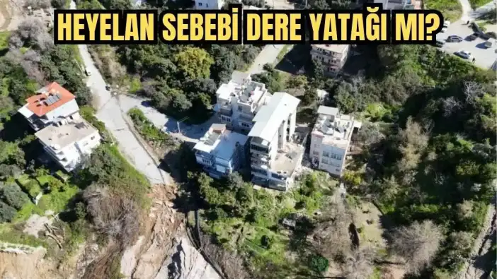 Alanya’da Sağanak Sonrası Heyelan Meydana Geldi! Zemini Çöken 3 Bina Tahliye Edildi