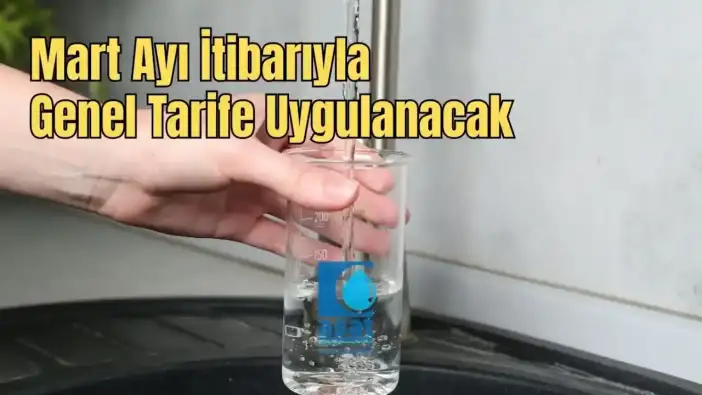 Antalya’da Su Faturalarında Yeni Dönem