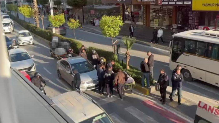 Manavgat'ta Yaya Geçidinde Kaza: Nezaket Durdu, Motosiklet Duramadı