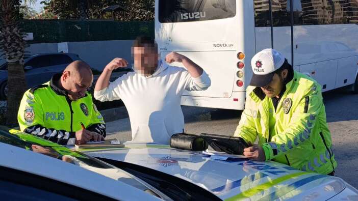 Manavgat’ta Alkollü Sürücüye Tarihi Ceza