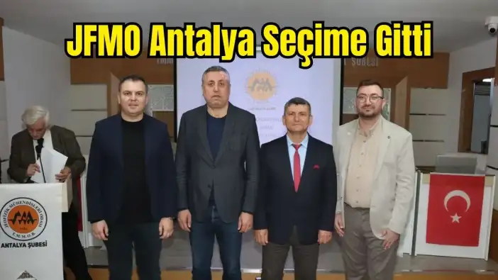 Jeofizik Mühendisleri Odası Antalya Şubesi’nde 2. Yüksel Karaman Dönemi