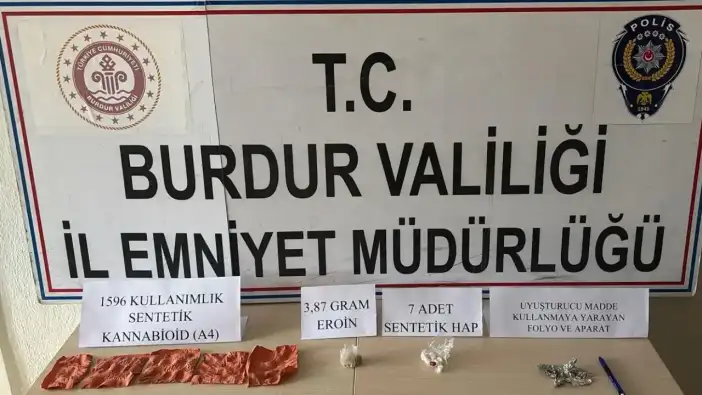 Burdur’da Binlerce Kullanımlık 'Kağıt Zehir' Yakalandı