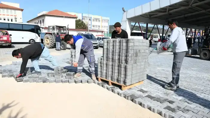 Kemer Belediyesi Kuzdere’de Altyapı Mesaisinde