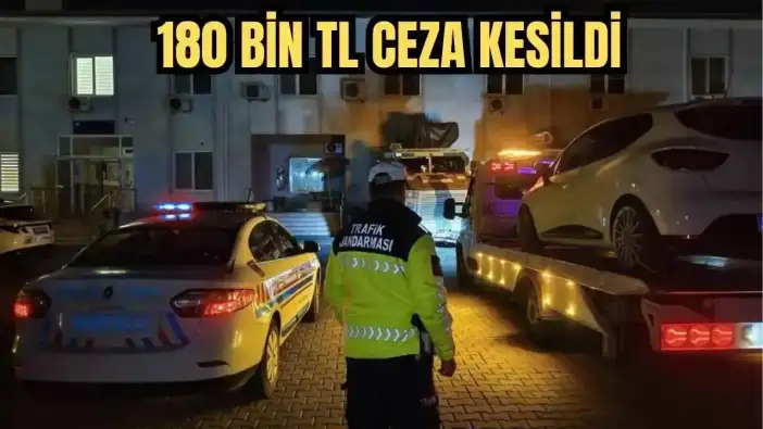 Antalya’da Trafik İhlali Yapan Sürücüye Rekor Ceza! 180 Bin TL Ceza Kesildi