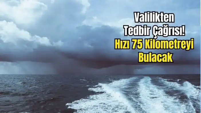 Antalya Körfezi'nde Fırtına Alarmı: 8 Kuvvetine Ulaşacak