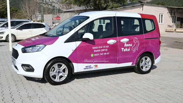 Türkiye’ye Örnek Proje Kemer’den Geldi! Anne Taksi Başlıyor!