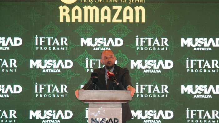 MÜSİAD Genel Başkanı Antalya'da Konuştu: 